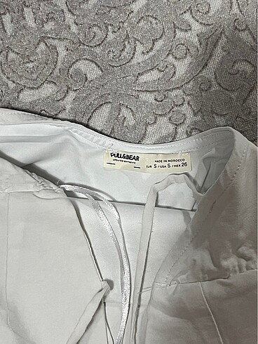 s Beden Pull&Bear Beyaz Mini Elbise