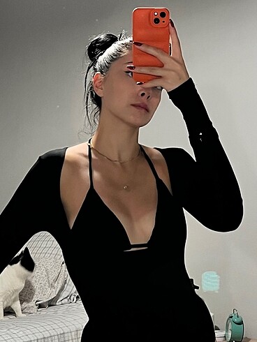 IAMNOTBASIC Iamnotbasic Siyah Bodysuit