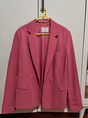 Bershka Pembe Blazer
