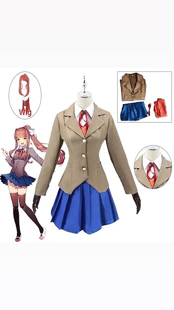 DDLC Monika Cosplay