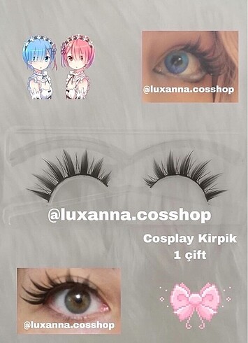 Cosplay kirpik