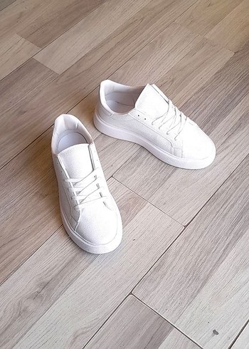 41 Beden beyaz Renk Beyaz Erkek Sneaker Spor Ayakkabı