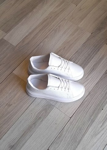 43 Beden Beyaz Erkek Günlük Sneakers