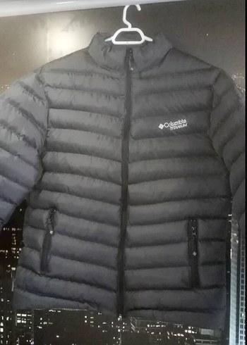 Columbia Siyah Fermuarlı Erkek Günlük Mont