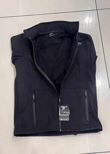 xxl Beden Columbia Siyah Fermuarlı Erkek Kayak Ceketi