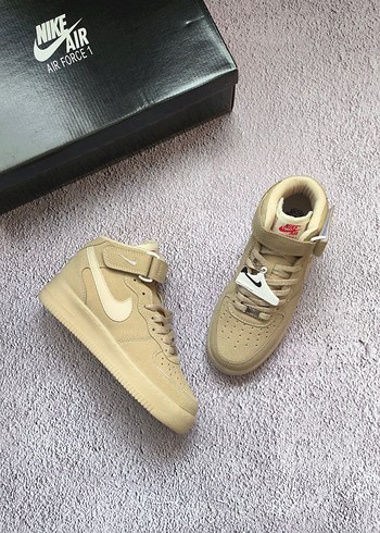 Nike Süet Kadın Spor Ayakkabı Velcro