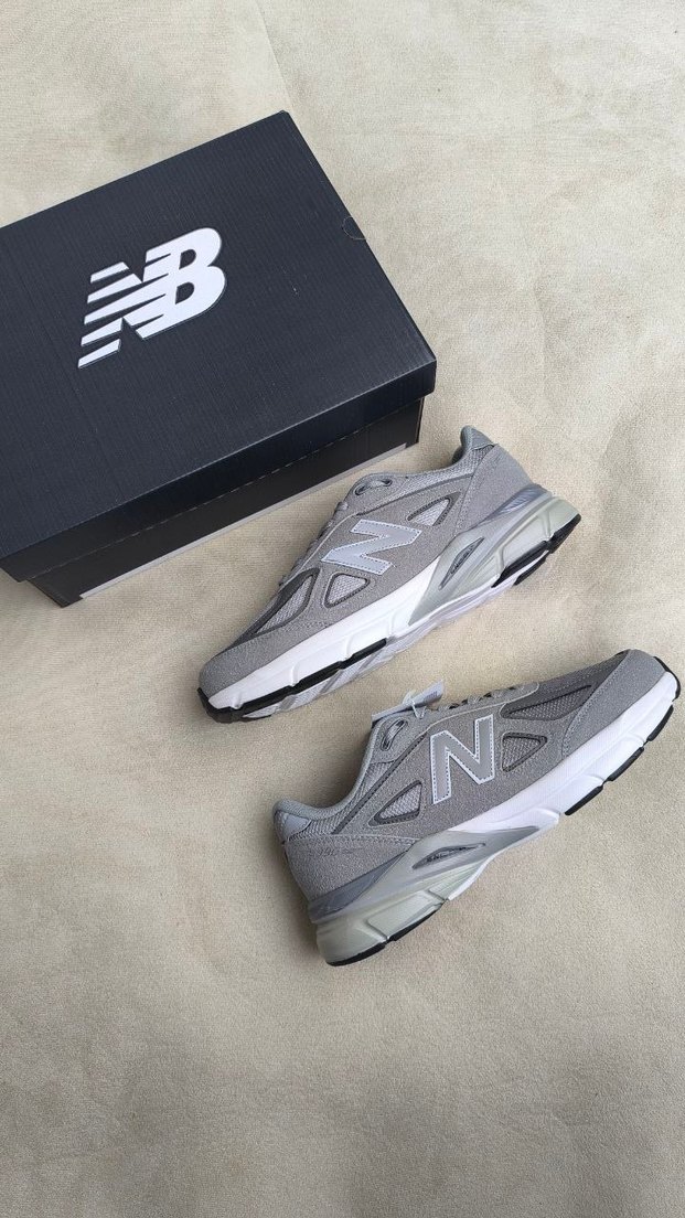 New Balance Gri Spor Sneakers - Görsel 4