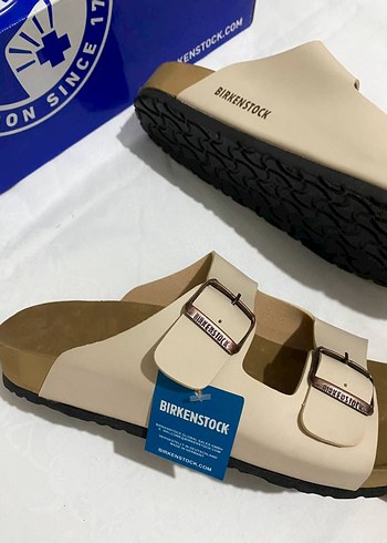 Erkek Bej Tokalı Kauçuk Terlik - Görsel 5