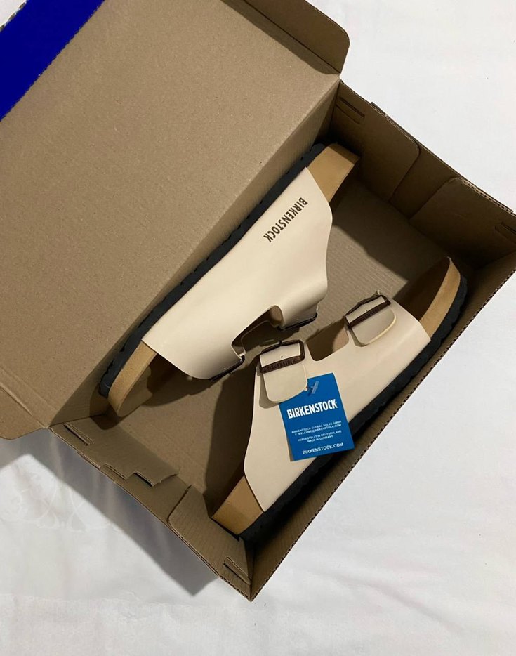 Erkek Bej Tokalı Kauçuk Terlik - Görsel 3