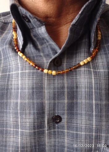 DAMLA KEHRİBAR KOLYE - Görsel 2