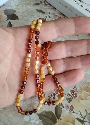 DAMLA KEHRİBAR KOLYE - Görsel 5