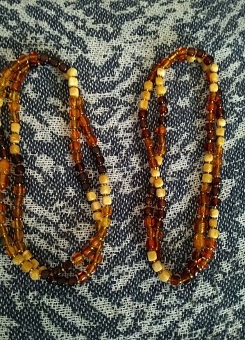 DAMLA KEHRİBAR KOLYE - Görsel 6