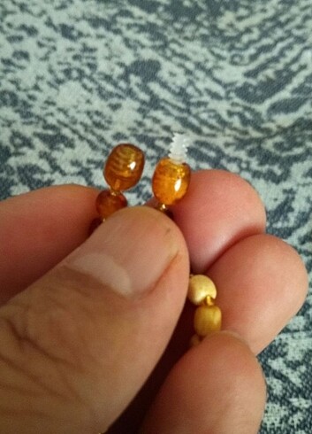 DAMLA KEHRİBAR KOLYE - Görsel 8