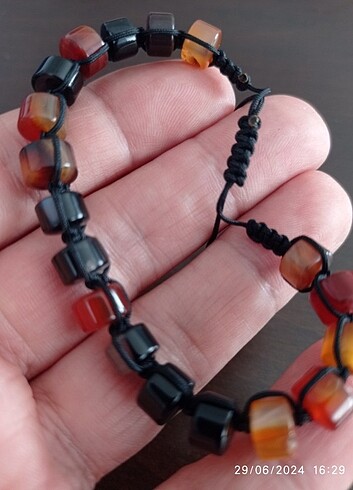 AKİK TAŞI BİLEKLİK - Görsel 2