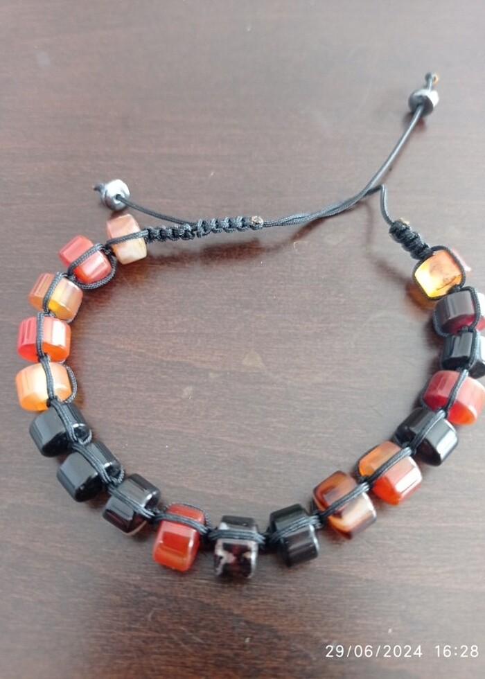 AKİK TAŞI BİLEKLİK - Görsel 3