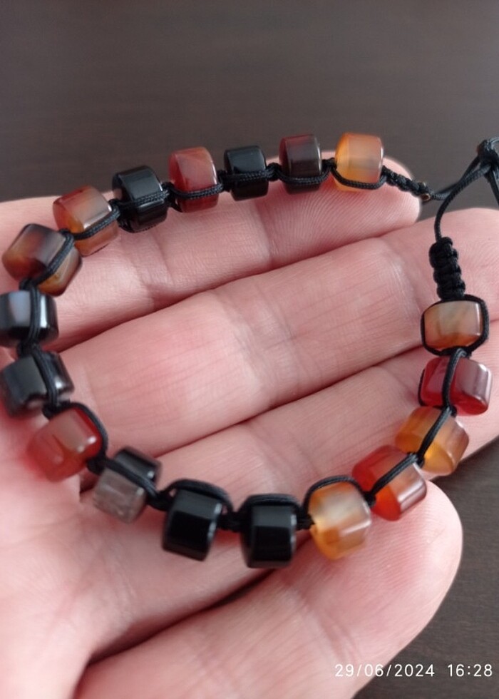 AKİK TAŞI BİLEKLİK - Görsel 5