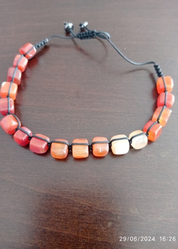 AKİK TAŞI BİLEKLİK - Görsel 4