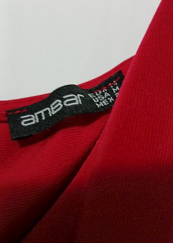 Kırmızı Drapeli Askısız Mini Atlet - Görsel 3