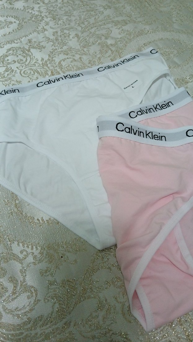 Calvin Klein Kadın Pastel Pembe Midi Külot - Görsel 2