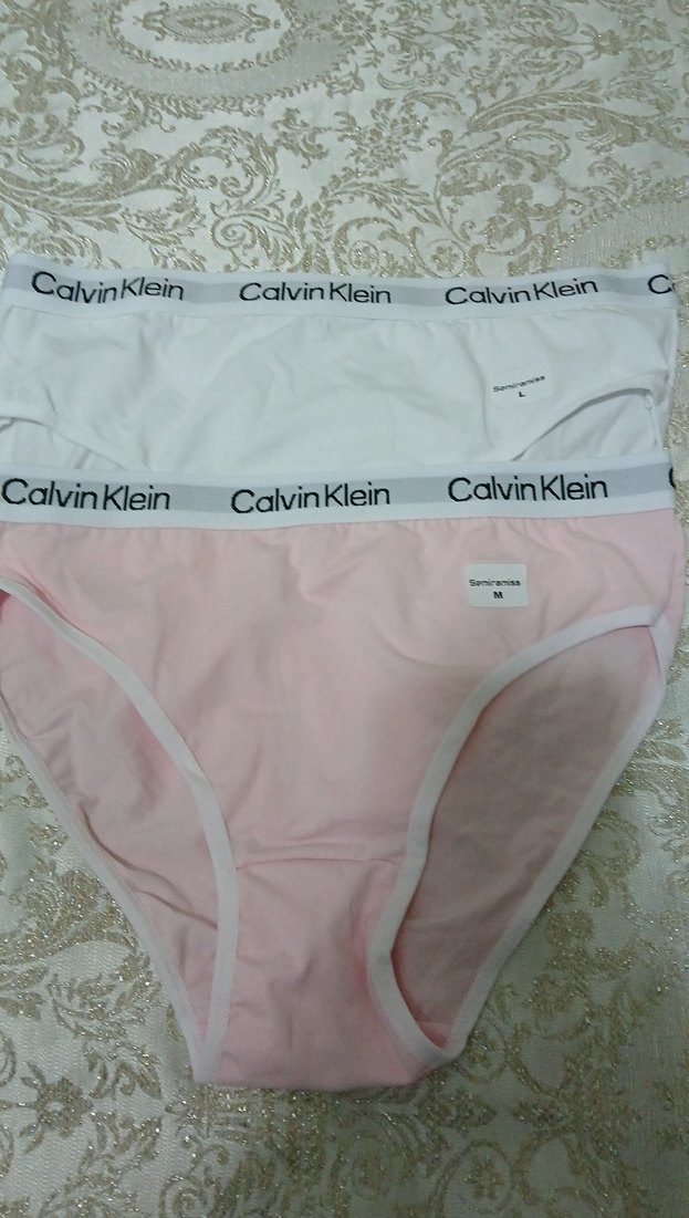 Calvin Klein Kadın Pastel Pembe Midi Külot - Görsel 4