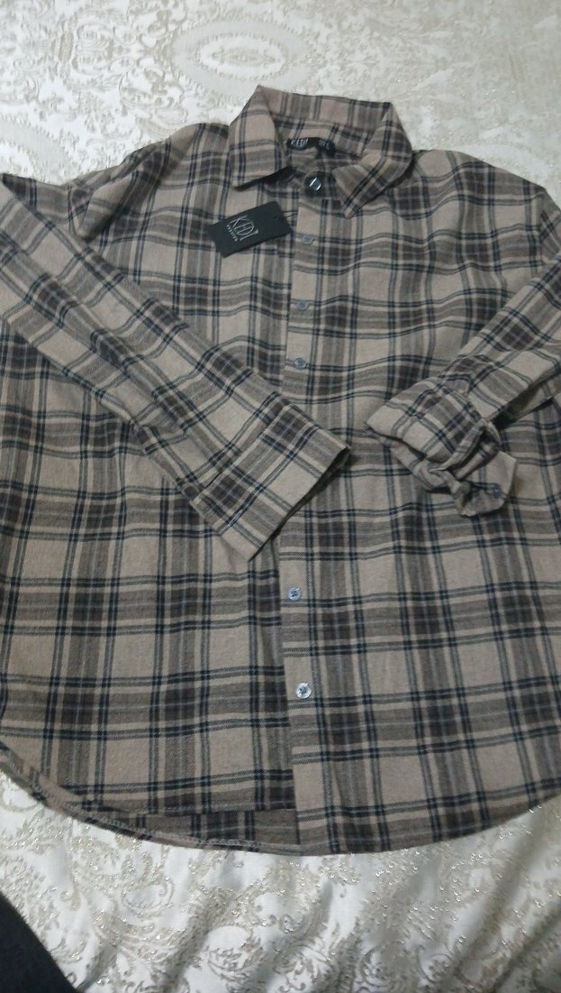 Lacivert Kadın Örgü Sweatshirt - Görsel 4