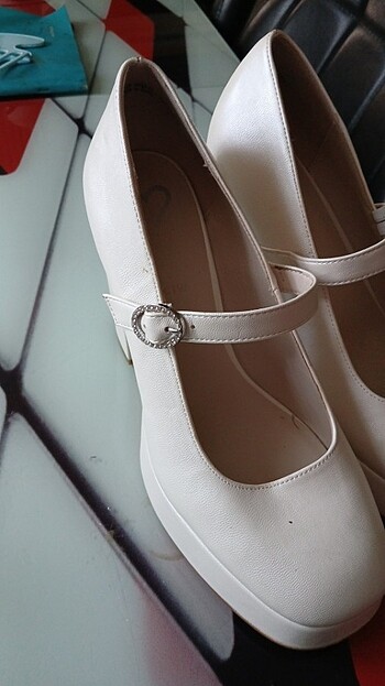 Saten 11cm topuk boyu 41 numara
