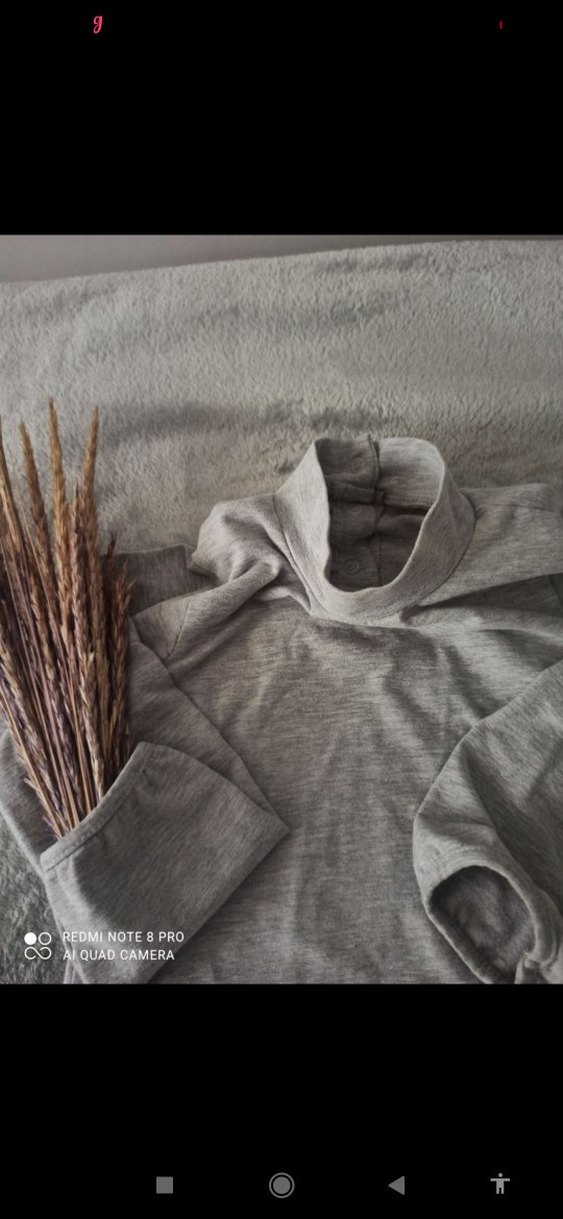 Gri Kadın Balıkçı Yaka Triko - Görsel 3