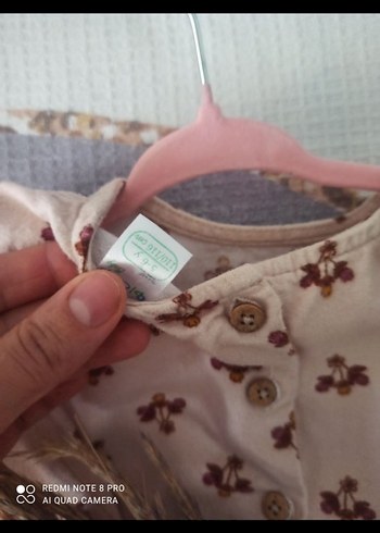 Bej Bohem Uzun Kollu Kız Elbisesi - Görsel 5