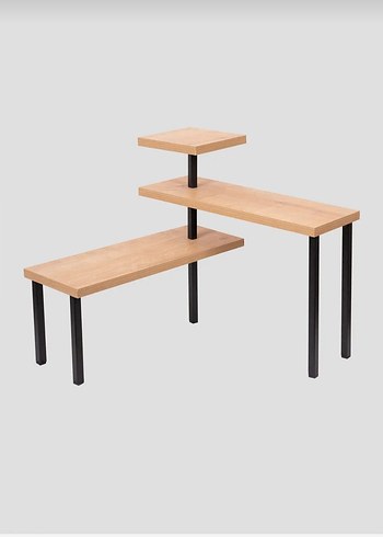 Kahverengi Çok Katlı Mutfak Rafı - Görsel 6