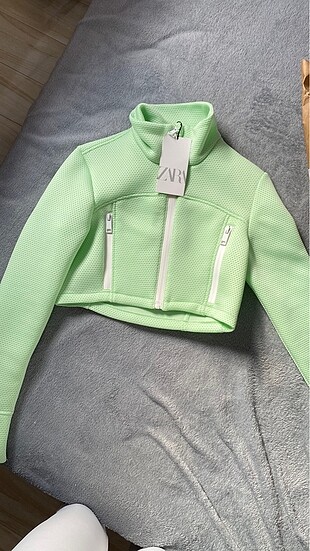 Zara spor crop ceket