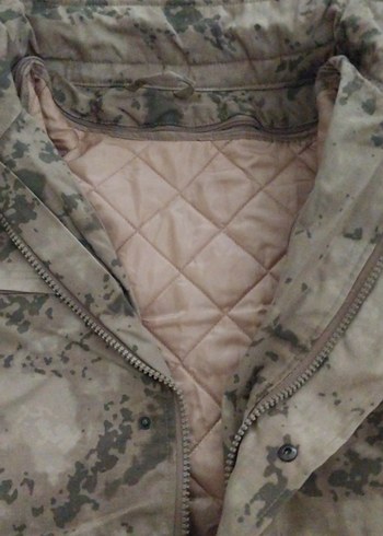 kışlık asker çift kat mont - Görsel 3