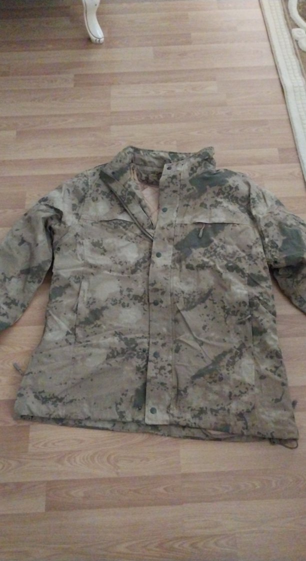 kışlık asker çift kat mont - Görsel 2