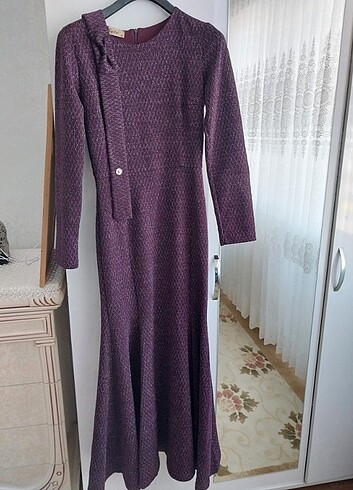 Tesettür balık model abiye - Görsel 3