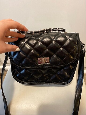 Stradivarius siyah çanta