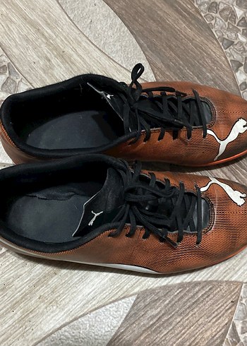 45 Beden Erkek Spor Ayakkabısı Kahverengi Bağcıklı
