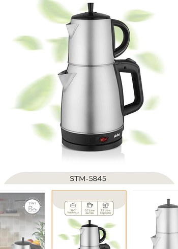 STM-5845 Gri Çay Makinesi