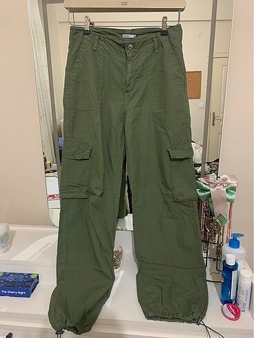 Addax Paraşüt Pantolon Haki