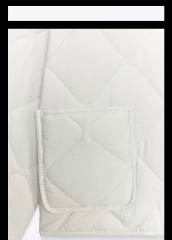 Zara Düğmeli Beyaz Kadın Ceket - Görsel 2