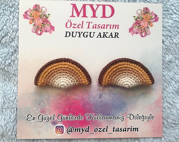 Gökkuşağı çıt çıt toka