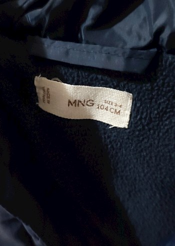 Erkek Çocuk Koyu Mavi Kapüşonlu Mont - Görsel 2