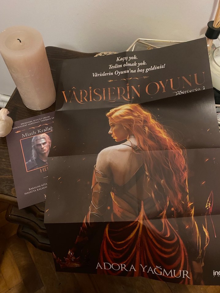 Varislerin Oyunu & Acıların Hükümdarı set Adora yağmur - Görsel 5