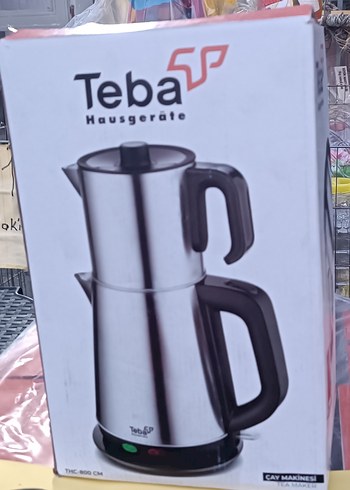 Teba Hausgeräte Gri Çay Makinesi