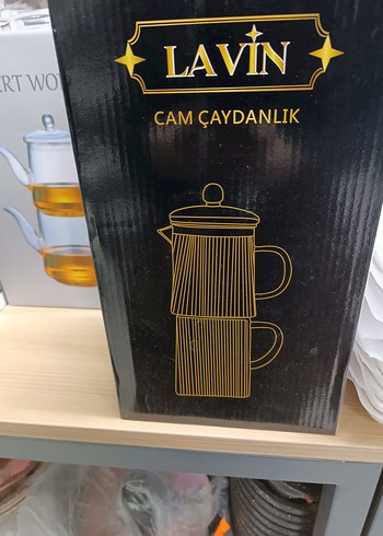 LAVİN Cam Çaydanlık Seti - Görsel 3