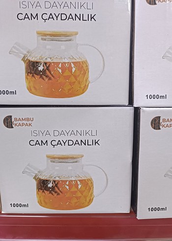 Isıya dayanıklı cam çaydanlık - Görsel 2