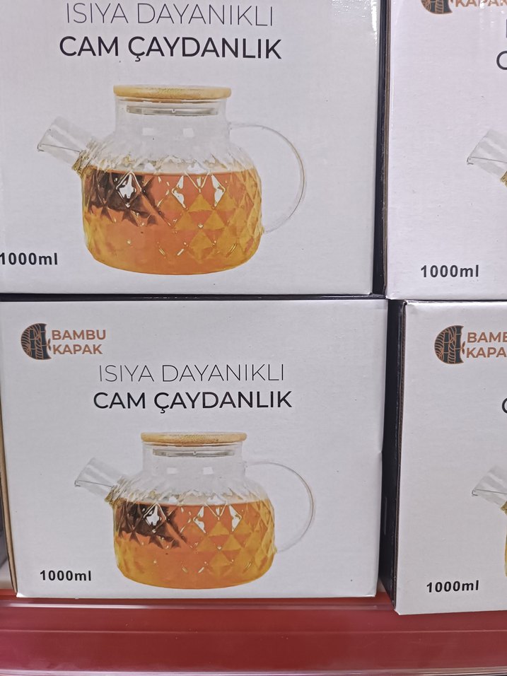 Isıya dayanıklı cam çaydanlık - Görsel 2