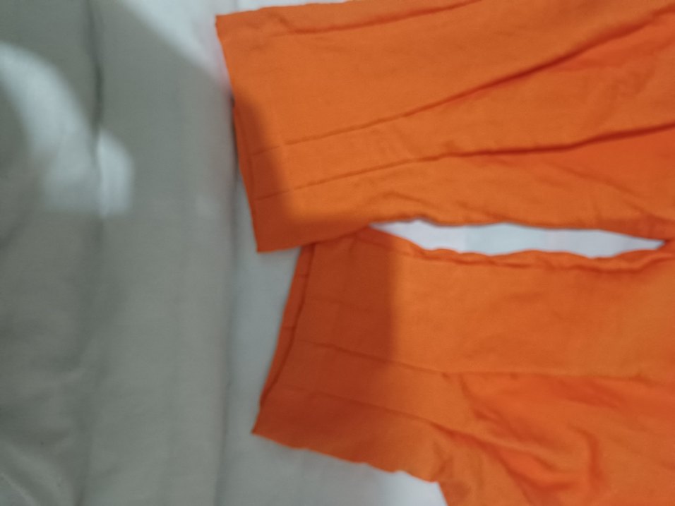 Bej Rahat Kesim Keten Kadın Pantolon - Görsel 4