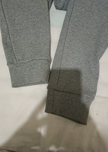 Gri Erkek Rahat Jogger Pantolon - Görsel 3