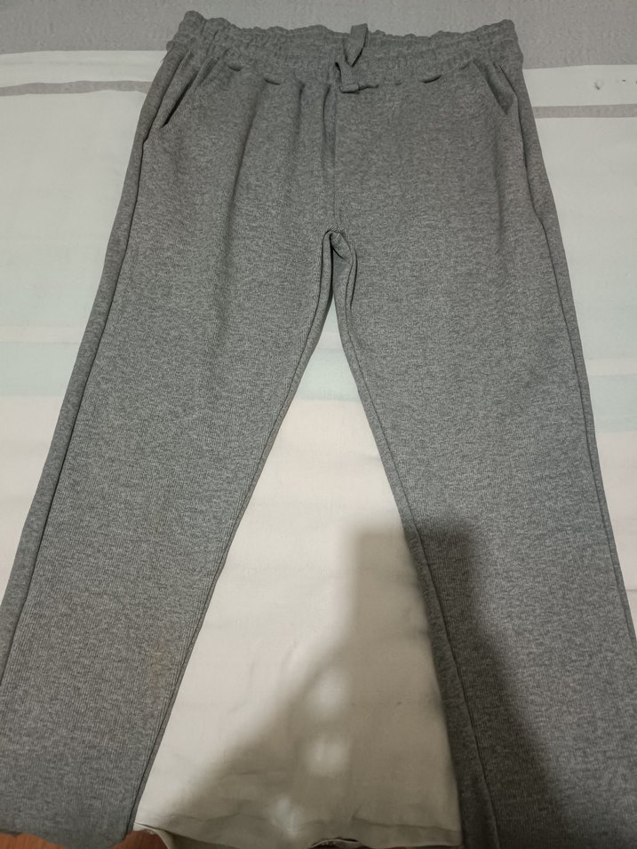 Gri Erkek Rahat Jogger Pantolon - Görsel 2