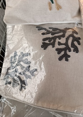 Nakışlı Bohem Kırlent Kılıfı - Görsel 4