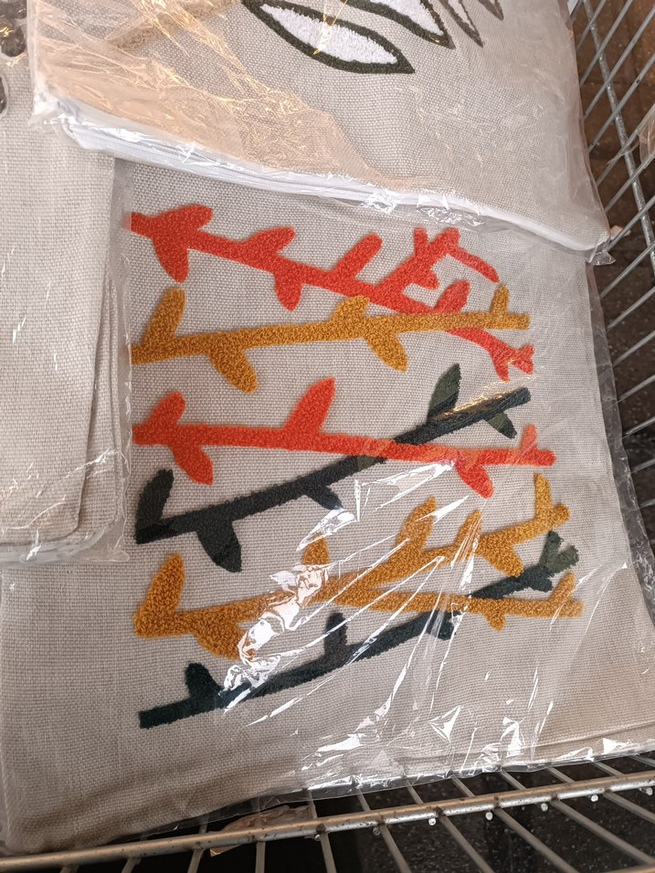 Nakışlı Bohem Kırlent Kılıfı - Görsel 2